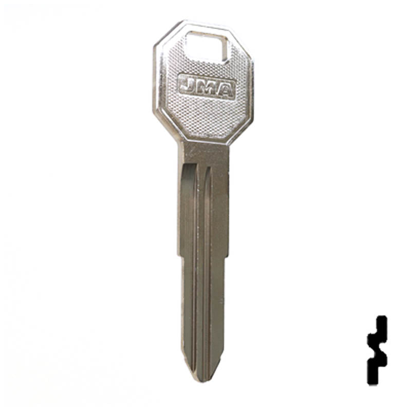 Uncut Key Blank | Mitsubishi | X244, MIT5 Automotive Key Ilco