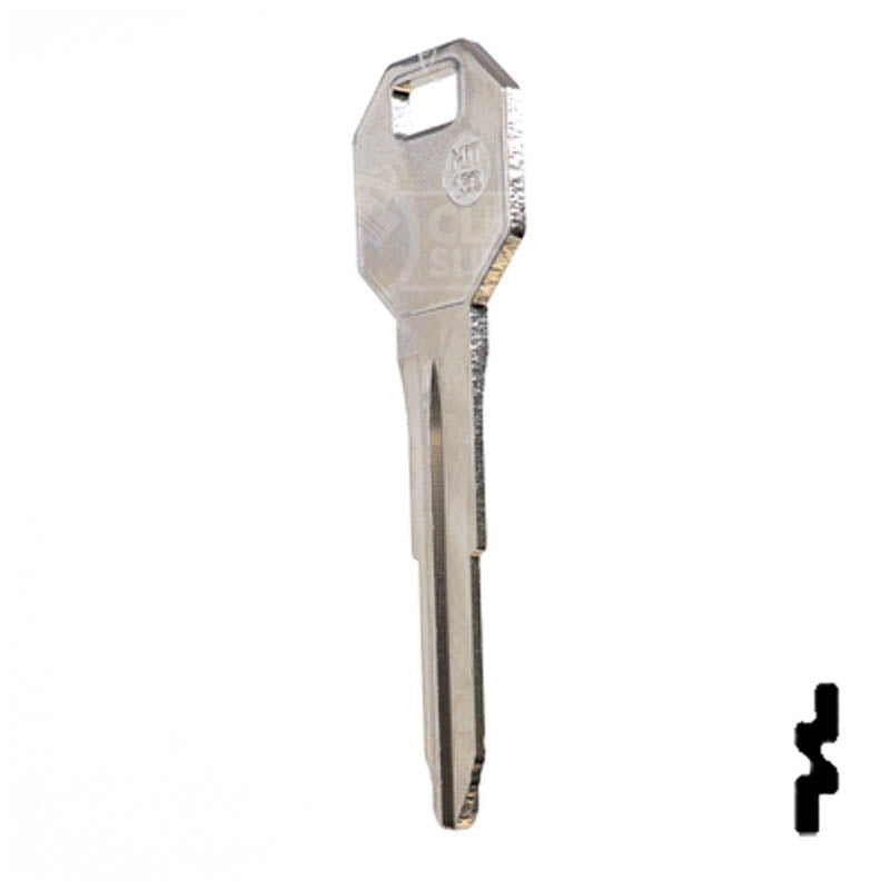 Uncut Key Blank | Mitsubishi | X244, MIT5 Automotive Key Ilco