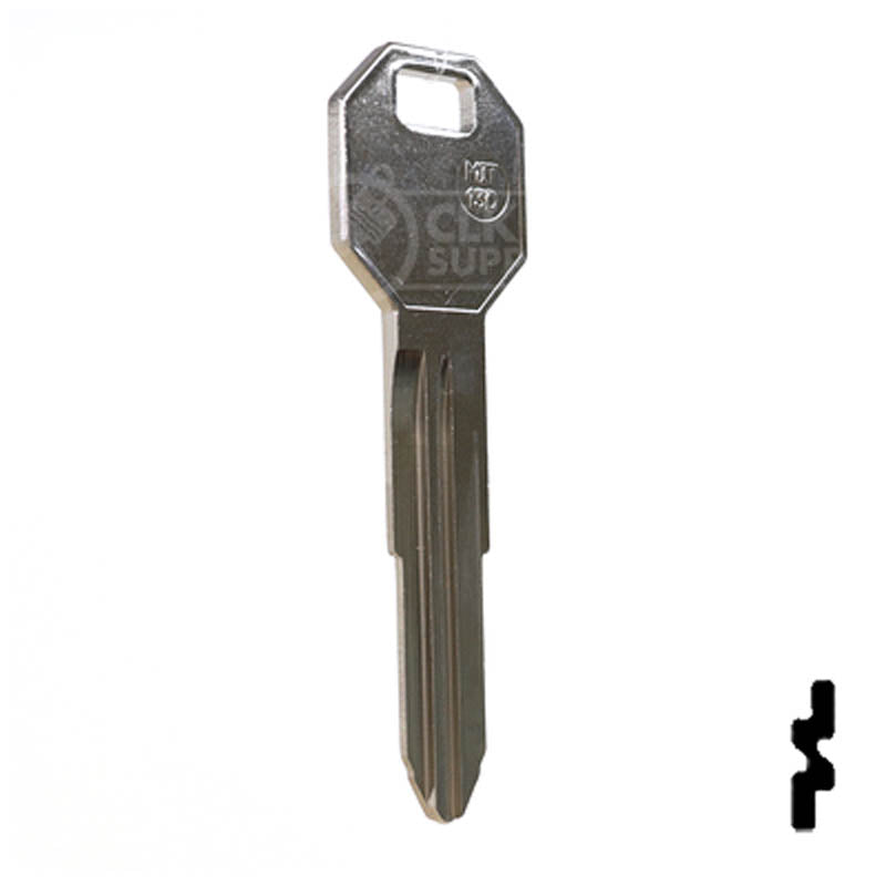 Uncut Key Blank | Mitsubishi | X244, MIT5 Automotive Key Ilco