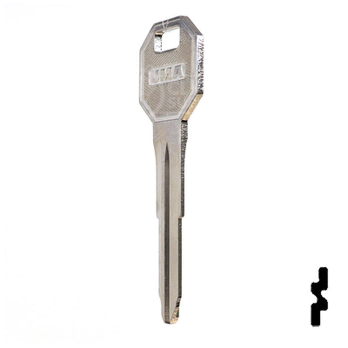 Uncut Key Blank | Mitsubishi | X244, MIT5 Automotive Key Ilco