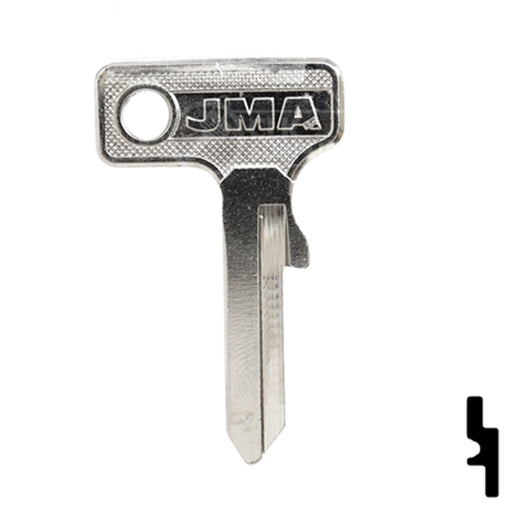 Uncut Key Blank | Neiman | NE-8 Automotive Key JMA USA