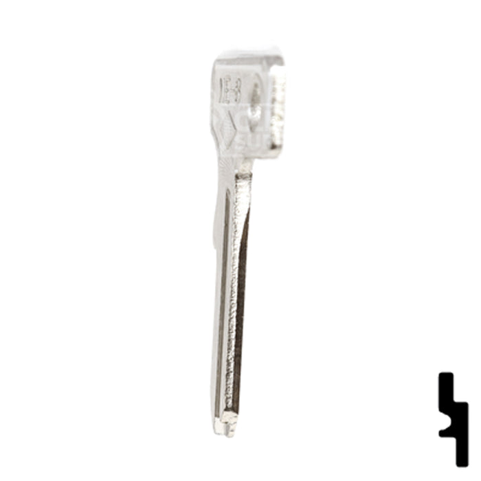 Uncut Key Blank | Neiman | NE-8 Automotive Key JMA USA