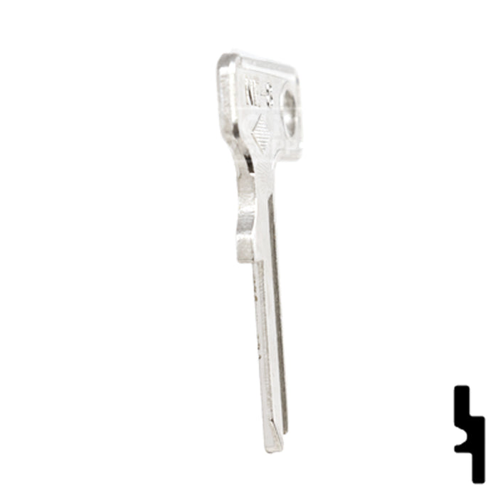 Uncut Key Blank | Neiman | NE-8 Automotive Key JMA USA