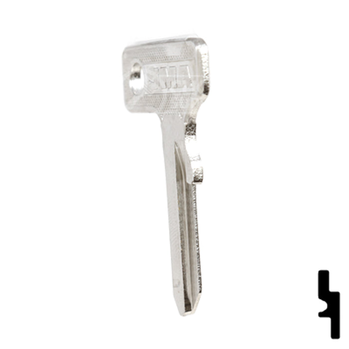 Uncut Key Blank | Neiman | NE-8 Automotive Key JMA USA