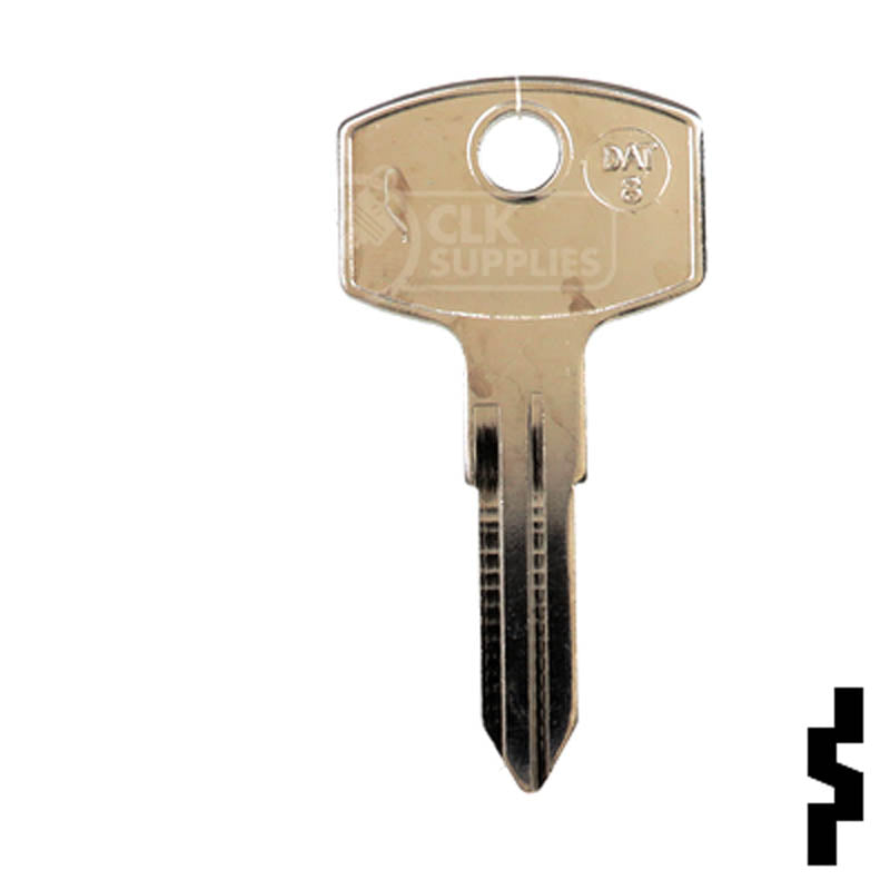 Uncut Key Blank | Nissan | 62DV Automotive Key Ilco