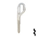Uncut Key Blank | Nissan | DA30-NP, DAT-14, X198 Automotive Key JMA USA