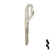 Uncut Key Blank | Nissan | DA30-NP, DAT-14, X198 Automotive Key JMA USA