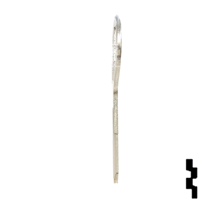 Uncut Key Blank | Nissan | DA30-NP, DAT-14, X198 Automotive Key JMA USA