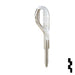 Uncut Key Blank | Nissan | DA30-NP, DAT-14, X198 Automotive Key JMA USA