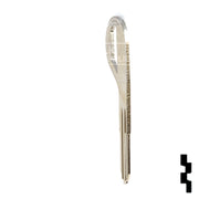 Uncut Key Blank | Nissan | DA30-NP, DAT-14, X198 Automotive Key JMA USA