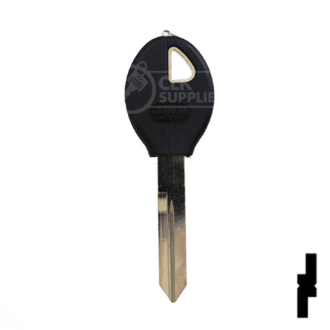 Uncut Key Blank | Nissan | DA37-P Automotive Key JMA USA