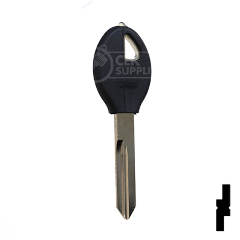 Uncut Key Blank | Nissan | DA37-P Automotive Key JMA USA