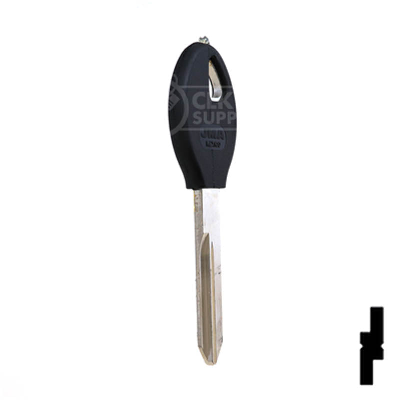 Uncut Key Blank | Nissan | DA37-P Automotive Key JMA USA