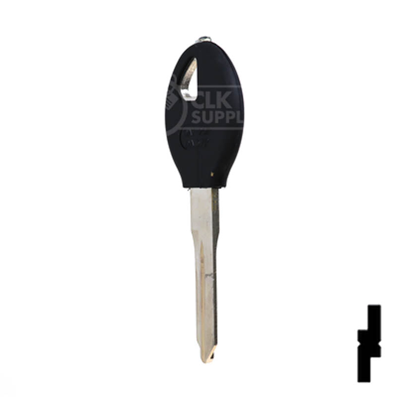 Uncut Key Blank | Nissan | DA37-P Automotive Key JMA USA