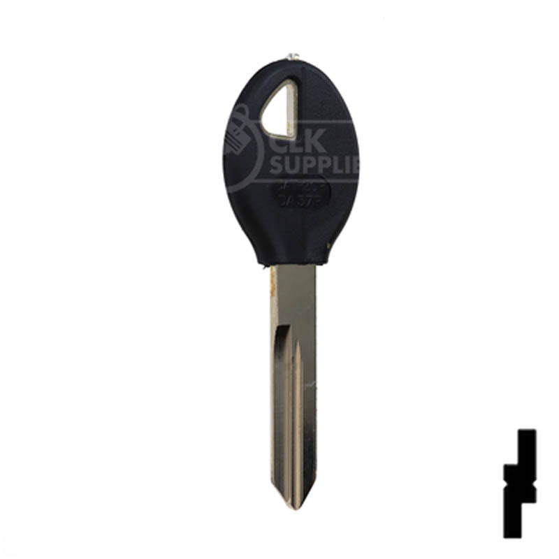 Uncut Key Blank | Nissan | DA37-P Automotive Key JMA USA