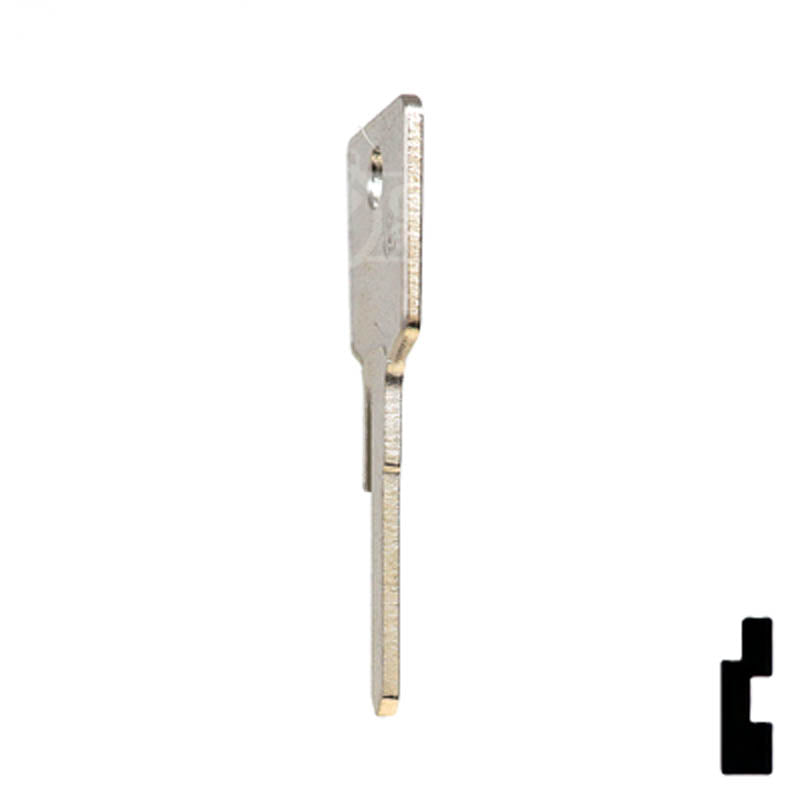 Uncut Key Blank | Nissan | Datsun | DT4 Automotive Key JMA USA