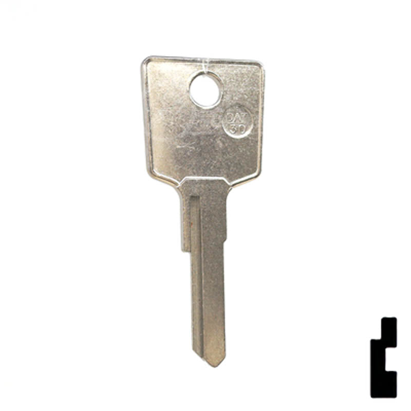 Uncut Key Blank | Nissan | Datsun | DT4 Automotive Key JMA USA