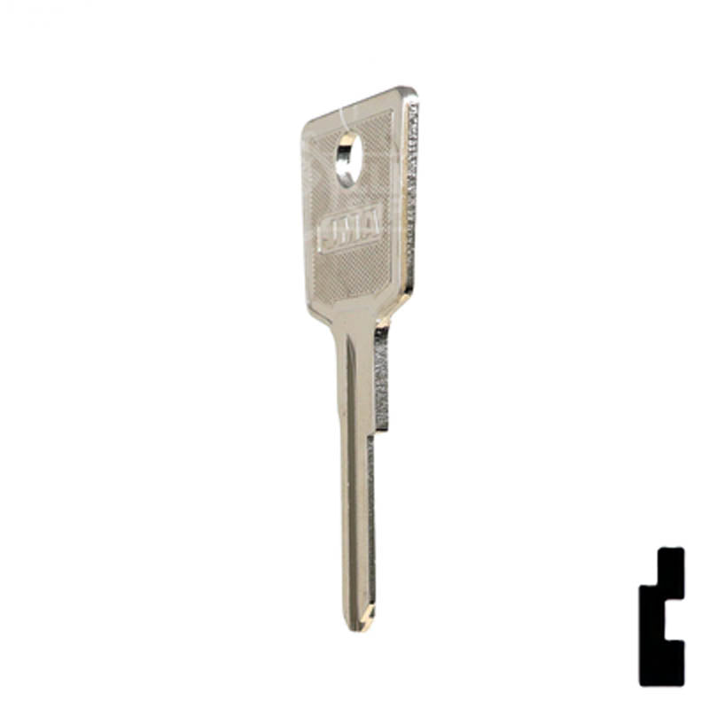 Uncut Key Blank | Nissan | Datsun | DT4 Automotive Key JMA USA