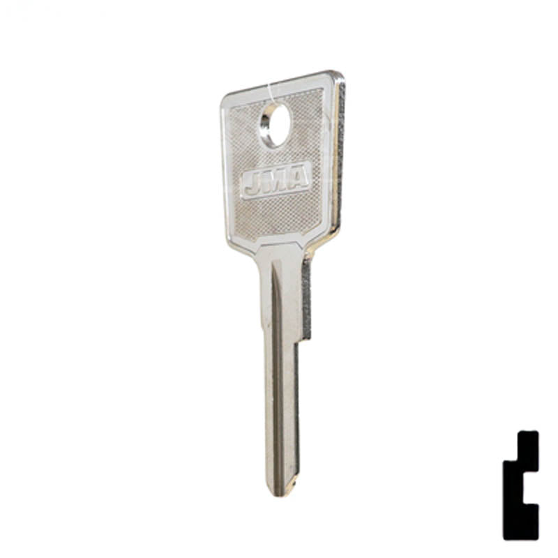 Uncut Key Blank | Nissan | Datsun | DT4 Automotive Key JMA USA