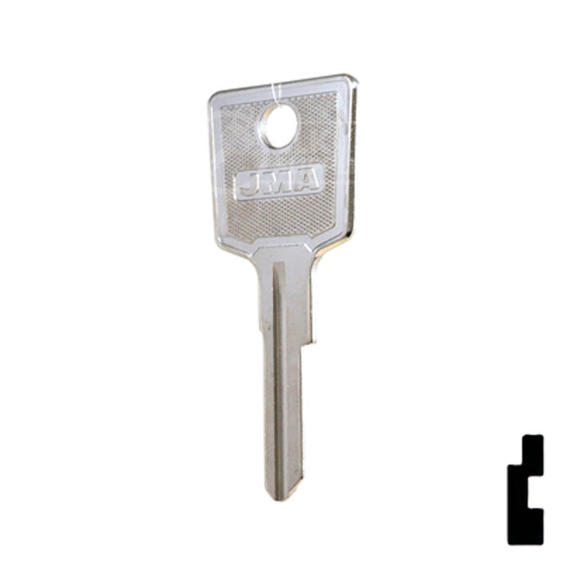 Uncut Key Blank | Nissan | Datsun | DT4 Automotive Key JMA USA