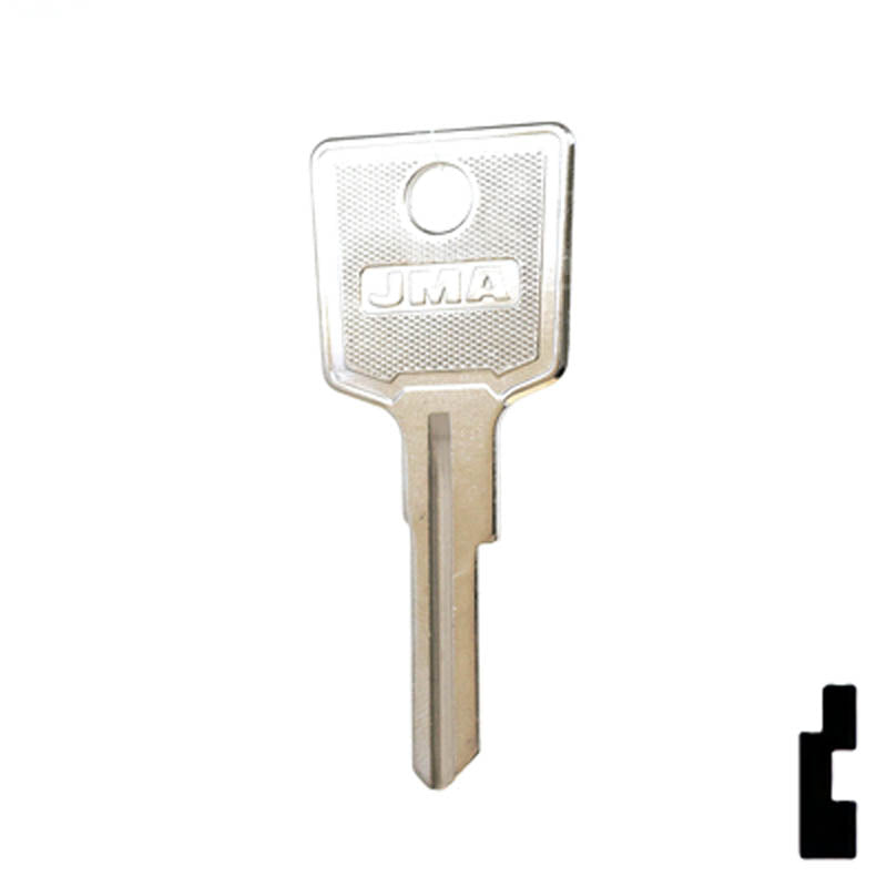 Uncut Key Blank | Nissan | Datsun | DT4 Automotive Key JMA USA