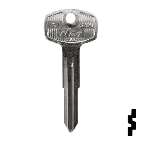 Uncut Key Blank | Nissan, Datsun | X7, 62DU