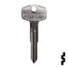 Uncut Key Blank | Nissan, Datsun | X7, 62DU Automotive Key Ilco