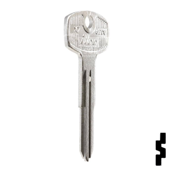 Uncut Key Blank | Nissan, Datsun | X7, 62DU Automotive Key Ilco