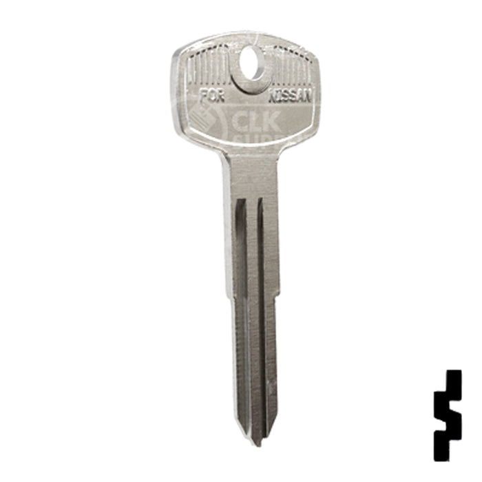 Uncut Key Blank | Nissan, Datsun | X7, 62DU Automotive Key Ilco