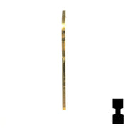 Uncut Key Blank | Nissan | Infiniti | INF90 High Security Automotive Key Ilco