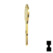 Uncut Key Blank | Nissan | Infiniti | INF90 High Security Automotive Key Ilco