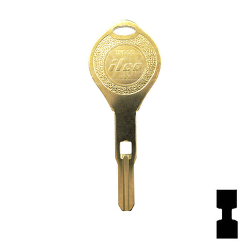 Uncut Key Blank | Nissan | Infiniti | INF90 High Security Automotive Key Ilco