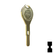 Uncut Key Blank | Nissan | Infiniti | INF90 High Security Automotive Key Ilco