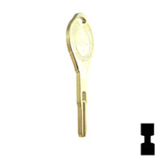 Uncut Key Blank | Nissan | Infiniti | INF90 High Security Automotive Key Ilco