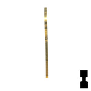 Uncut Key Blank | Nissan | Infiniti | INF90 High Security Automotive Key Ilco
