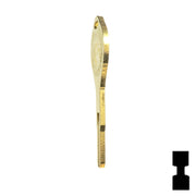 Uncut Key Blank | Nissan | Infiniti | INF90 High Security Automotive Key Ilco