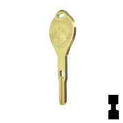 Uncut Key Blank | Nissan | Infiniti | INF90 High Security Automotive Key Ilco