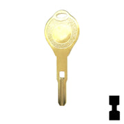 Uncut Key Blank | Nissan | Infiniti | INF90 High Security Automotive Key Ilco