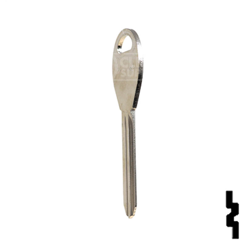 Uncut Key Blank | Nissan | X237 ( DA34 ) Automotive Key JMA USA