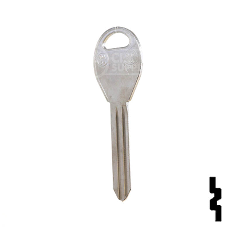Uncut Key Blank | Nissan | X237 ( DA34 ) Automotive Key JMA USA