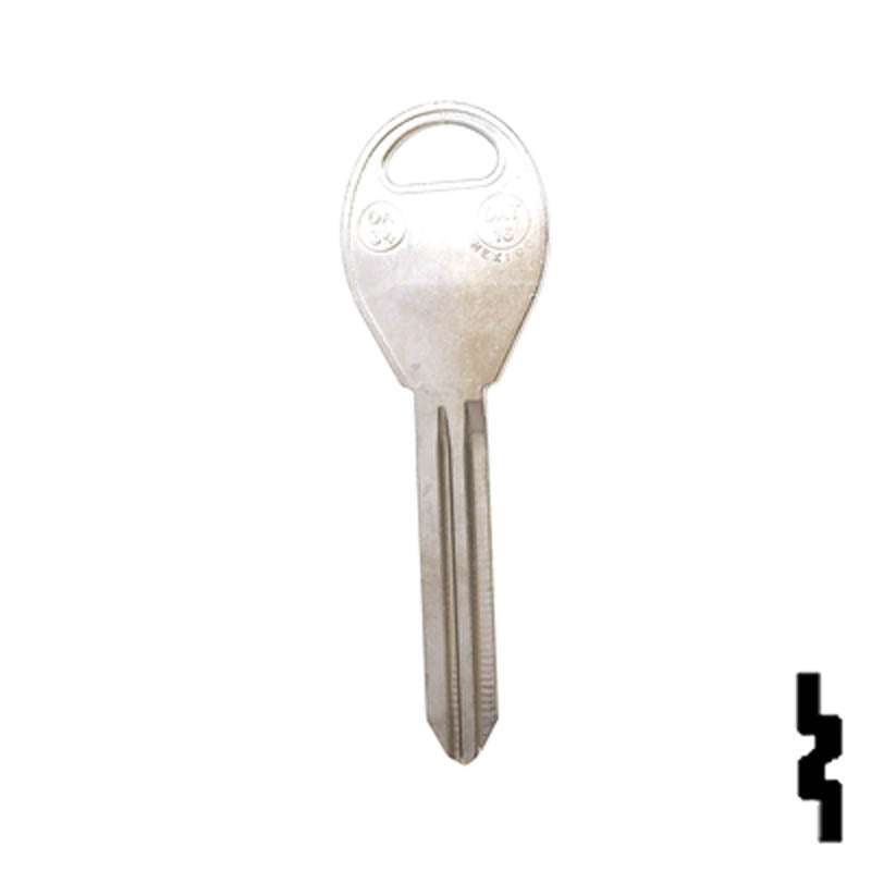 Uncut Key Blank | Nissan | X237 ( DA34 ) Automotive Key JMA USA