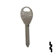 Uncut Key Blank | Nissan | X237 ( DA34 ) Automotive Key JMA USA