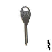 Uncut Key Blank | Nissan | X237 ( DA34 ) Automotive Key JMA USA