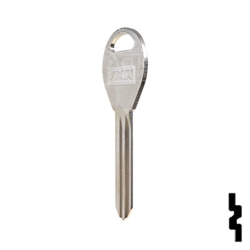 Uncut Key Blank | Nissan | X237 ( DA34 ) Automotive Key JMA USA