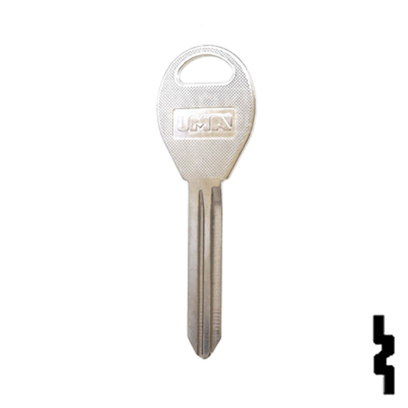 Uncut Key Blank | Nissan | X237 ( DA34 ) Automotive Key JMA USA