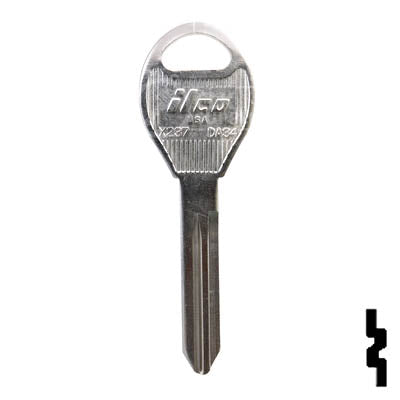 Uncut Key Blank | Nissan | X237, DA34 Automotive Key Ilco