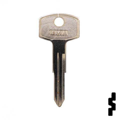 Uncut Key Blank | Nissan | X7 ( DA21 ) Automotive Key JMA USA