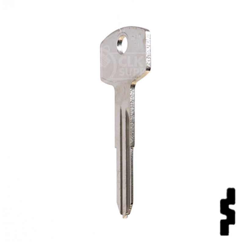 Uncut Key Blank | Nissan | X7 ( DA21 ) Automotive Key JMA USA