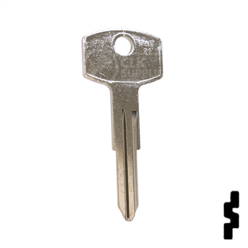 Uncut Key Blank | Nissan | X7 ( DA21 ) Automotive Key JMA USA