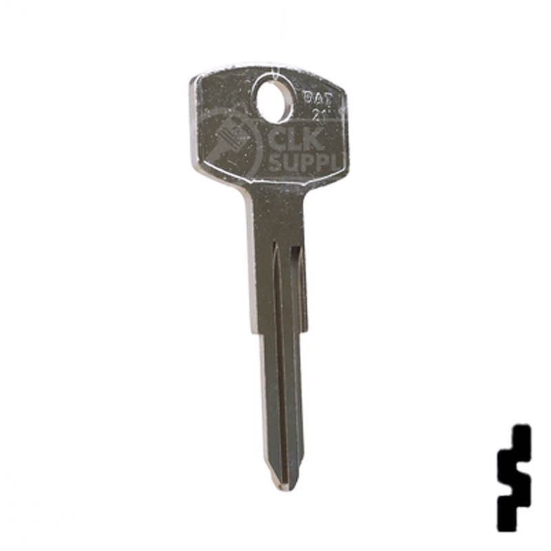 Uncut Key Blank | Nissan | X7 ( DA21 ) Automotive Key JMA USA